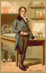 Joseph Louis Gay-Lussac, químico y físico francés